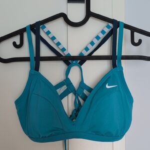 Nike Teal Strappy Bikini Top